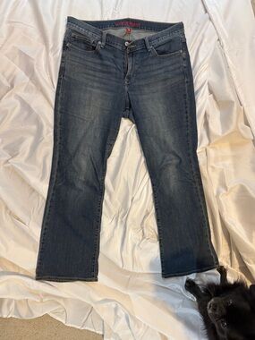 Lucky Brand Women's Faded Dark Blue Bootcut Jeans